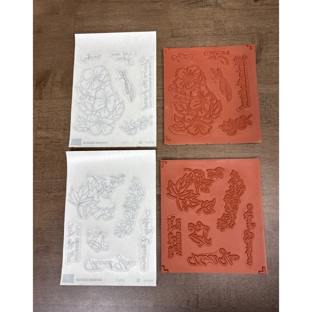 Stampin' Up! Blended Seasons Stamp Set & Stitched Seasons Dies